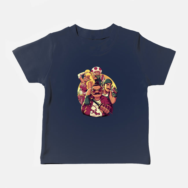Mushroom Gang-Baby-Basic-Tee-Bruno Mota