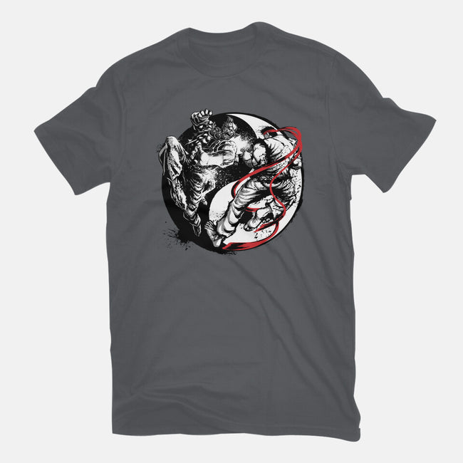 Endless Fight-Womens-Basic-Tee-Art_Of_One