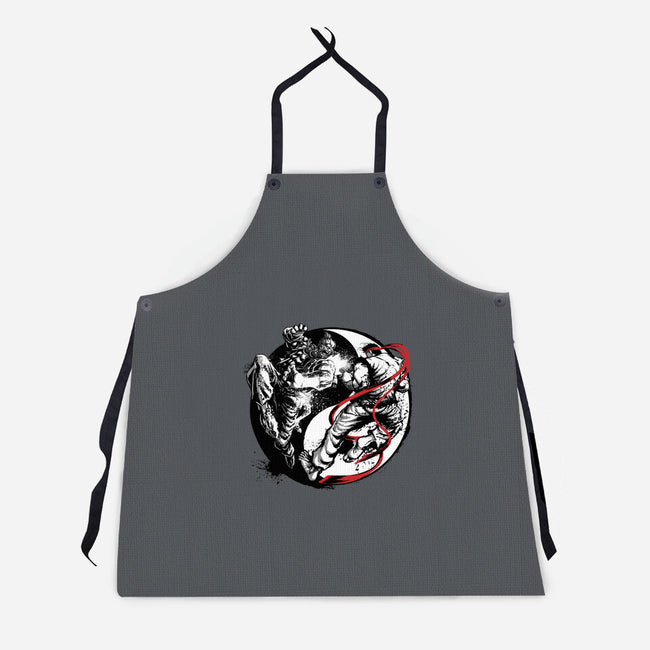 Endless Fight-Unisex-Kitchen-Apron-Art_Of_One
