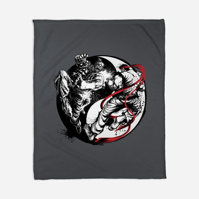 Endless Fight-None-Fleece-Blanket-Art_Of_One