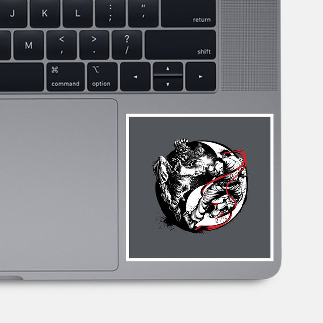 Endless Fight-None-Glossy-Sticker-Art_Of_One