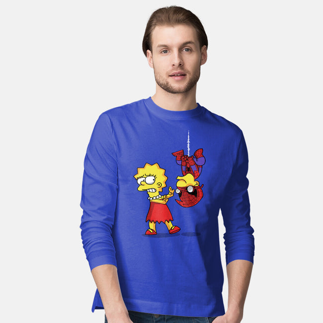 Spider Ugh-Mens-Long Sleeved-Tee-zascanauta