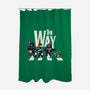 The Abbey Way-None-Polyester-Shower Curtain-zawitees