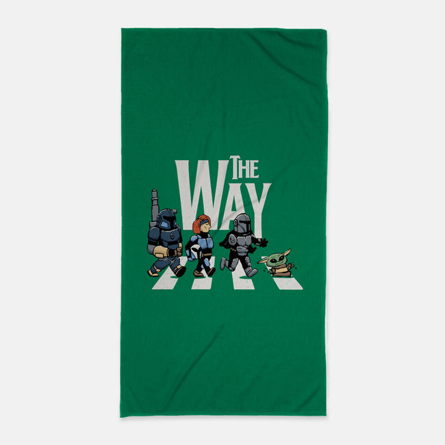 The Abbey Way-None-Beach-Towel-zawitees