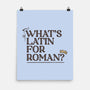 What's Latin For Roman-None-Matte-Poster-rocketman_art