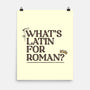 What's Latin For Roman-None-Matte-Poster-rocketman_art
