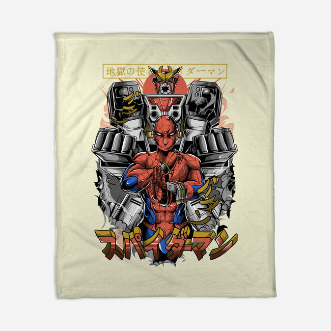 Spider Power-None-Fleece-Blanket-Guilherme magno de oliveira