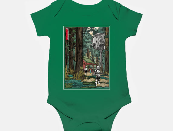 Galactic Empire In Japanese Forest