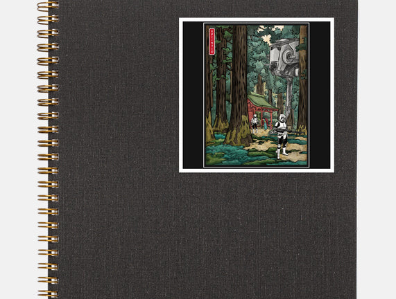 Galactic Empire In Japanese Forest