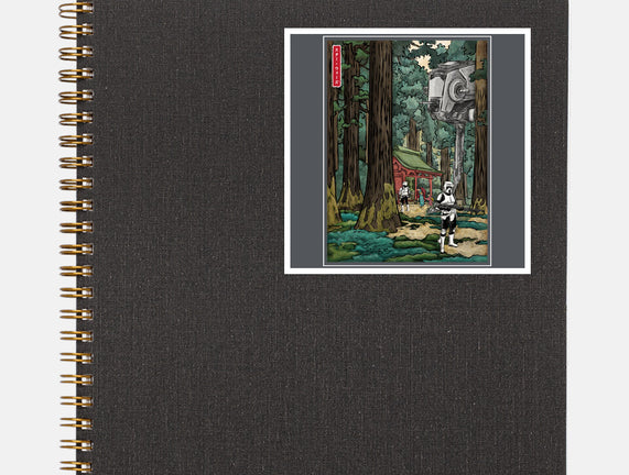Galactic Empire In Japanese Forest
