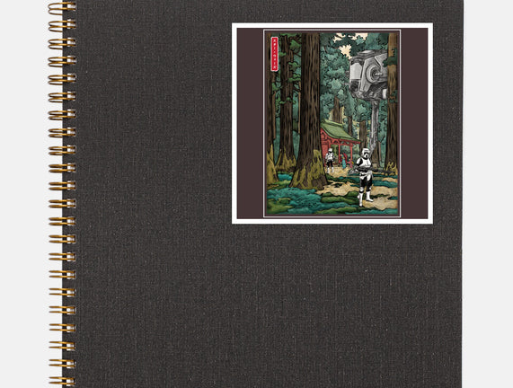 Galactic Empire In Japanese Forest