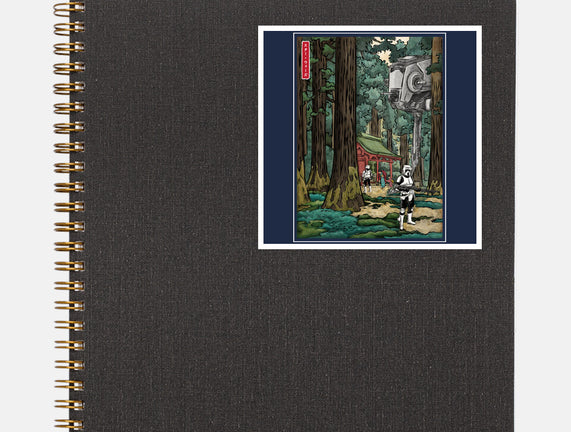 Galactic Empire In Japanese Forest