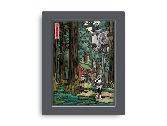 Galactic Empire In Japanese Forest
