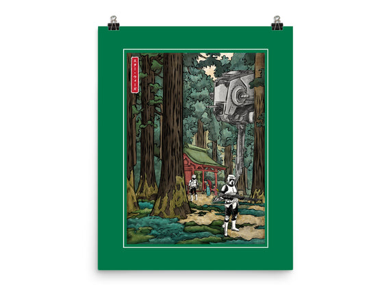 Galactic Empire In Japanese Forest