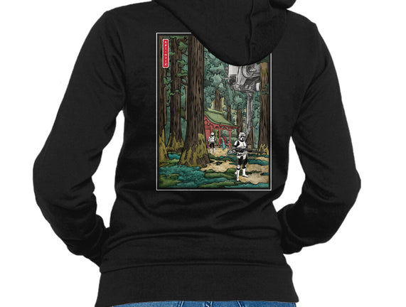 Galactic Empire In Japanese Forest