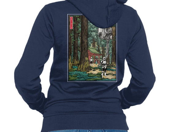 Galactic Empire In Japanese Forest