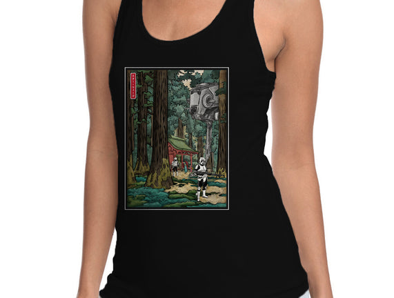 Galactic Empire In Japanese Forest