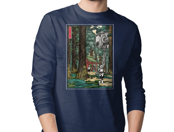 Galactic Empire In Japanese Forest
