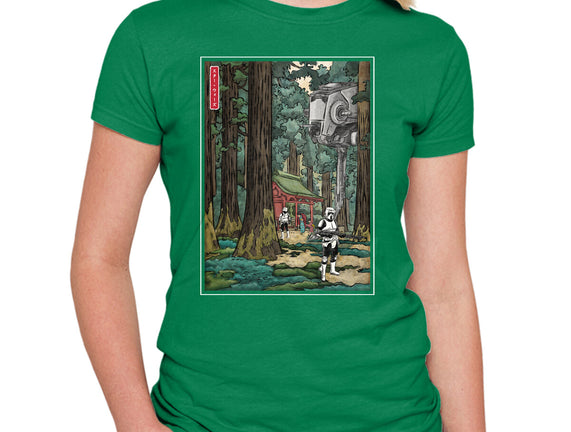 Galactic Empire In Japanese Forest