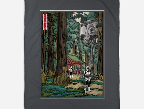 Galactic Empire In Japanese Forest