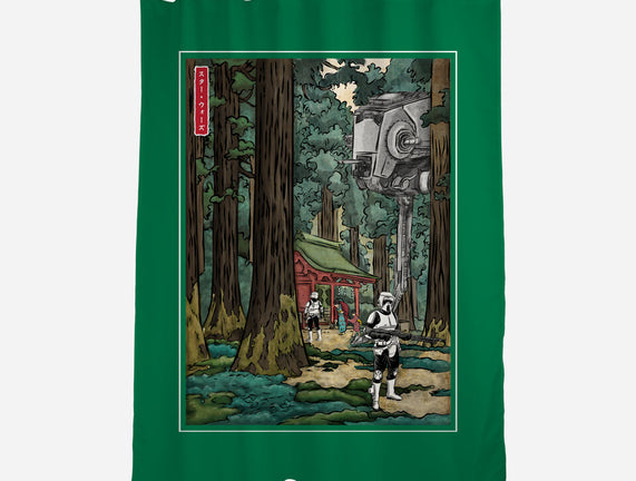 Galactic Empire In Japanese Forest