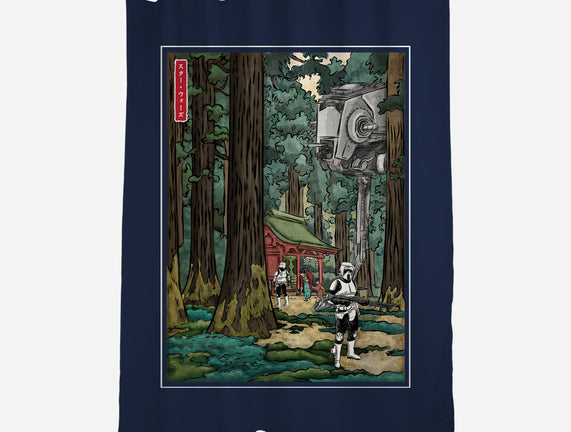 Galactic Empire In Japanese Forest