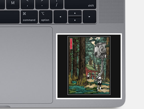 Galactic Empire In Japanese Forest
