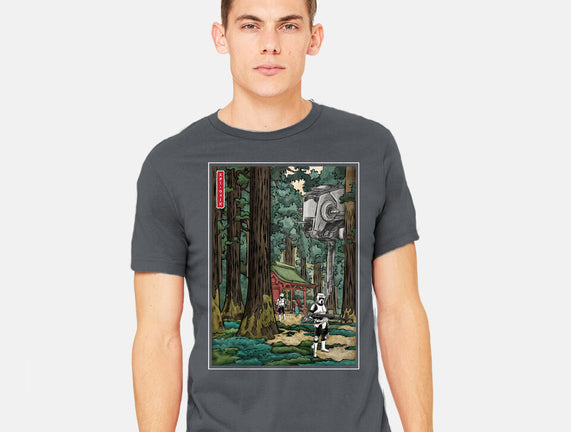 Galactic Empire In Japanese Forest