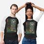 Galactic Empire In Japanese Forest-Unisex-Baseball-Tee-DrMonekers