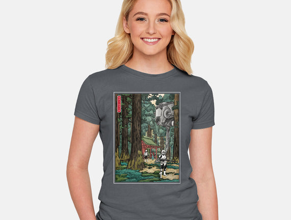 Galactic Empire In Japanese Forest