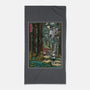 Galactic Empire In Japanese Forest-None-Beach-Towel-DrMonekers