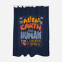 Too Alien For Earth-None-Polyester-Shower Curtain-eduely