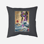 EVA In Japan-None-Removable Cover-Throw Pillow-DrMonekers