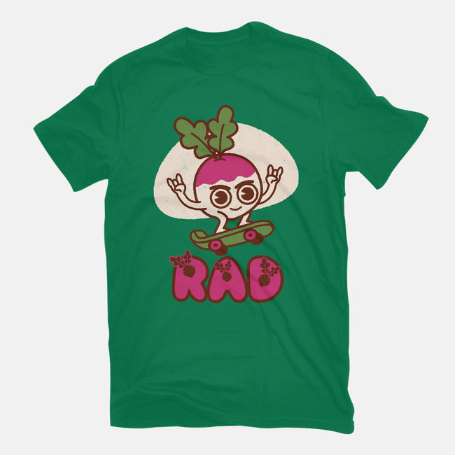 Radish Skater-Womens-Basic-Tee-Weird & Punderful