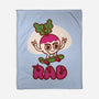 Radish Skater-None-Fleece-Blanket-Weird & Punderful