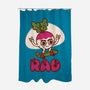 Radish Skater-None-Polyester-Shower Curtain-Weird & Punderful