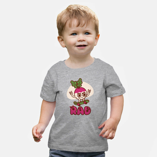 Radish Skater-Baby-Basic-Tee-Weird & Punderful