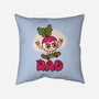 Radish Skater-None-Removable Cover w Insert-Throw Pillow-Weird & Punderful