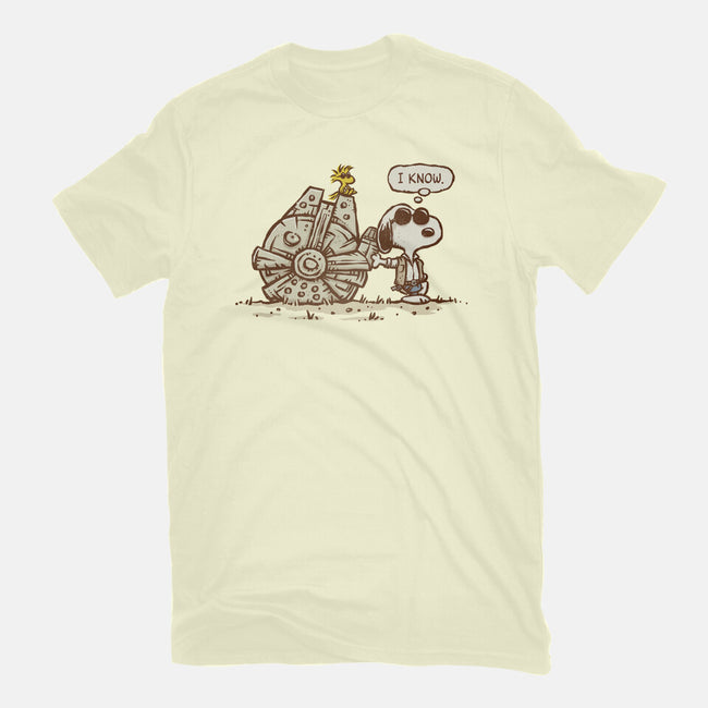 The Beagle Knows-Mens-Basic-Tee-kg07