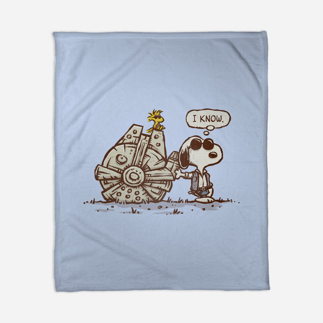 The Beagle Knows-None-Fleece-Blanket-kg07