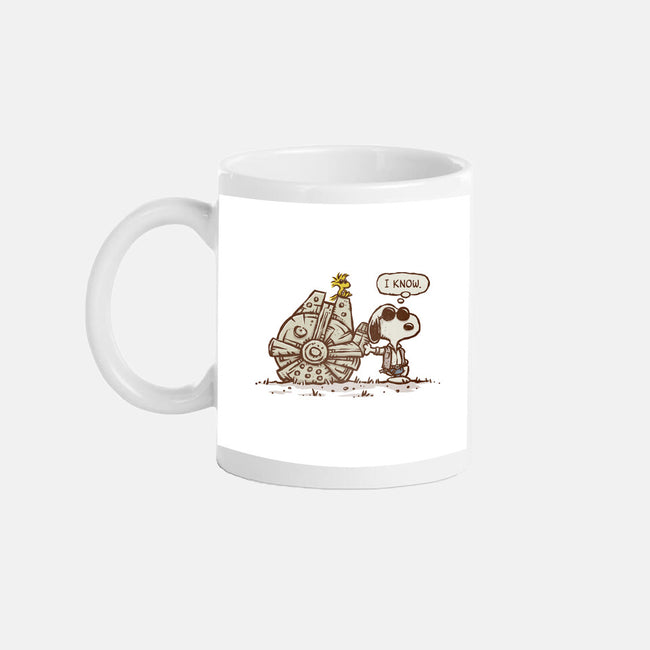 The Beagle Knows-None-Mug-Drinkware-kg07