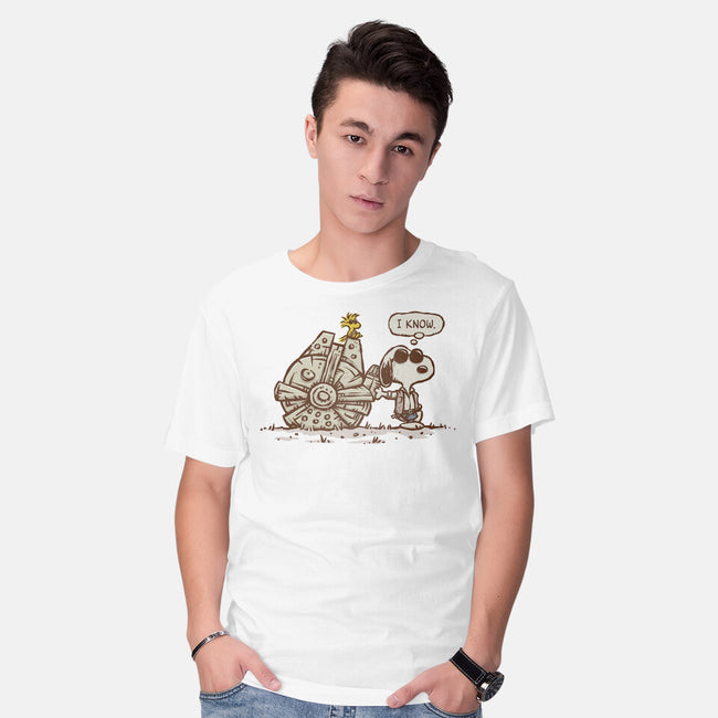 The Beagle Knows-Mens-Basic-Tee-kg07