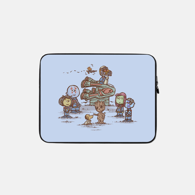 Guard Dog Of The Galaxy-None-Zippered-Laptop Sleeve-kg07