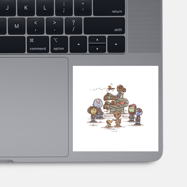 Guard Dog Of The Galaxy-None-Glossy-Sticker-kg07
