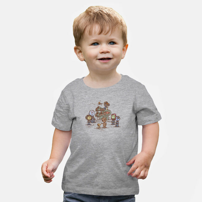 Guard Dog Of The Galaxy-Baby-Basic-Tee-kg07
