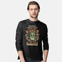 I Wrestle With My Demons-Mens-Long Sleeved-Tee-kg07