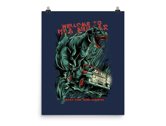 Welcome To Isla Nublar