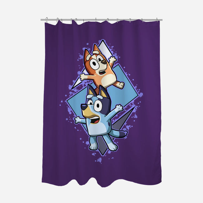Siblings Life-None-Polyester-Shower Curtain-nickzzarto