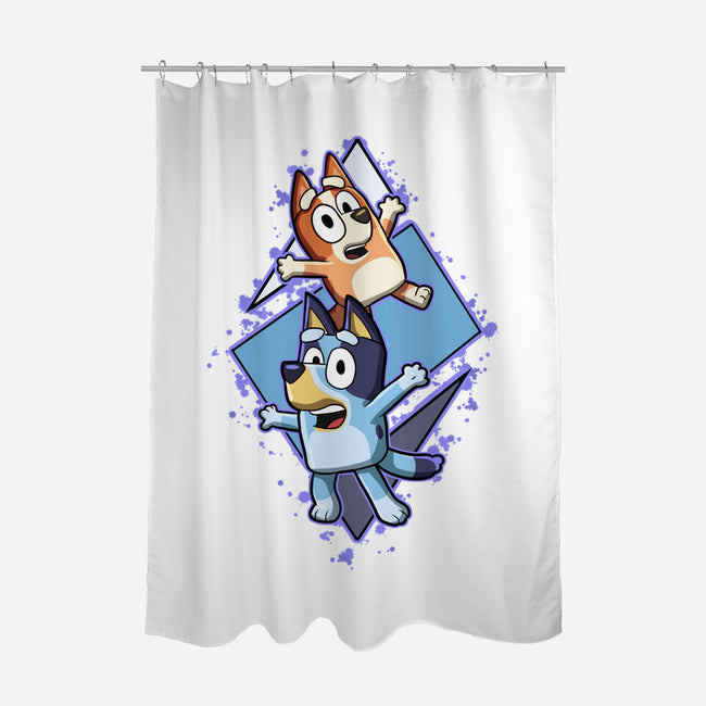 Siblings Life-None-Polyester-Shower Curtain-nickzzarto