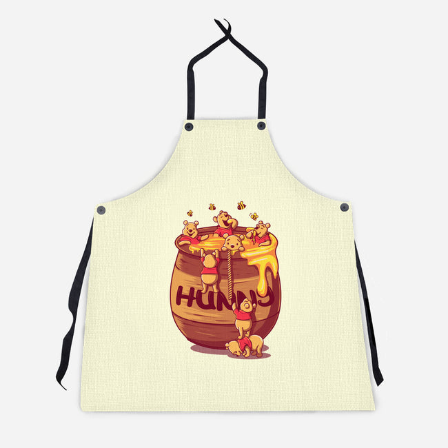 The Hunny Pot-Unisex-Kitchen-Apron-erion_designs